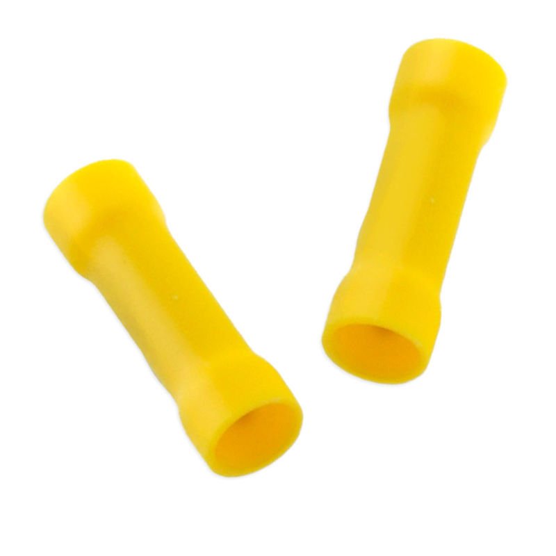SOLDERLSS BRASS 10-12 GAUGE BUTT CONNECTOR 