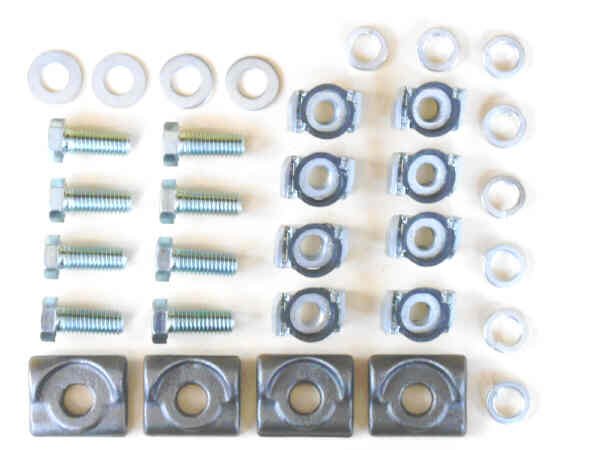 CLIP. RAIL, KIT, 5/8" RAIL, 4 CLIPS AND ALL HARDWARE