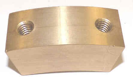 WIPER, OIL, MACHINED BRONZE, (2) TAPPED HOLES WESTINGHOUSE # 322C062H02  