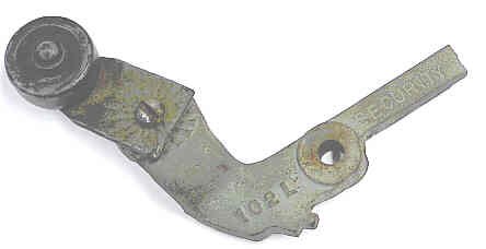 ARM & ROLLER CAST IRON, SECURITY ASSEMBLY COMPLETE, SECURITY #  102L  