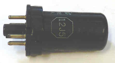 TUBE, METAL CASED, 7 PIN OCTAL BASE, GE # 6J7