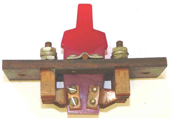 SWITCH, EMERGENCY STOP , COMPLETE AS SHOWN VINTAGE    