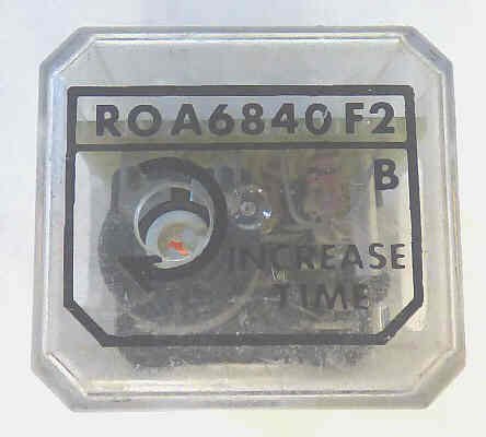 TIMER, KUP BASED, TIMED SEMICONDUCTOR PANEL OTIS # ROA6840F2