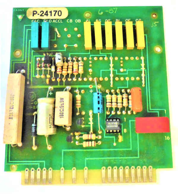 BOARD, CIRCUIT, SPEED CONTROL E-Z OPERATOR WESTINGHOUSE # 2647C33-H02