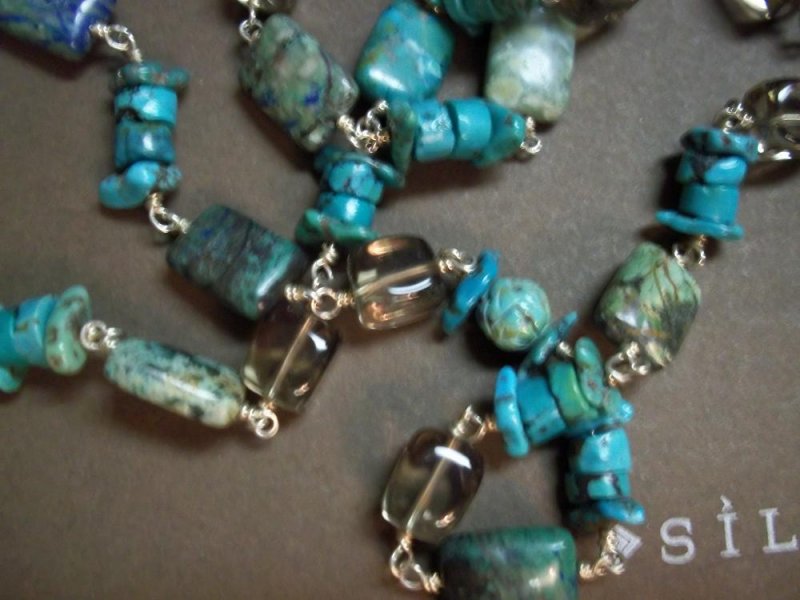 N1647 Retired Silpada Turquoise Necklace - 2008 Catalog