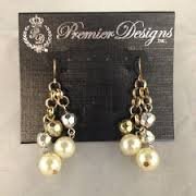 WOW FACTOR Premier Designs Gold Earrings