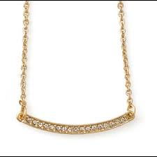 RAISE THE BAR Retired lia sophia necklace- GOLD