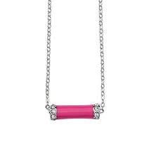 SALTWATER TAFFY Retired lia sophia necklace - Pink