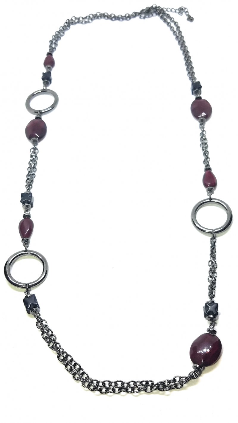 ROUGED Retired lia sophia necklace