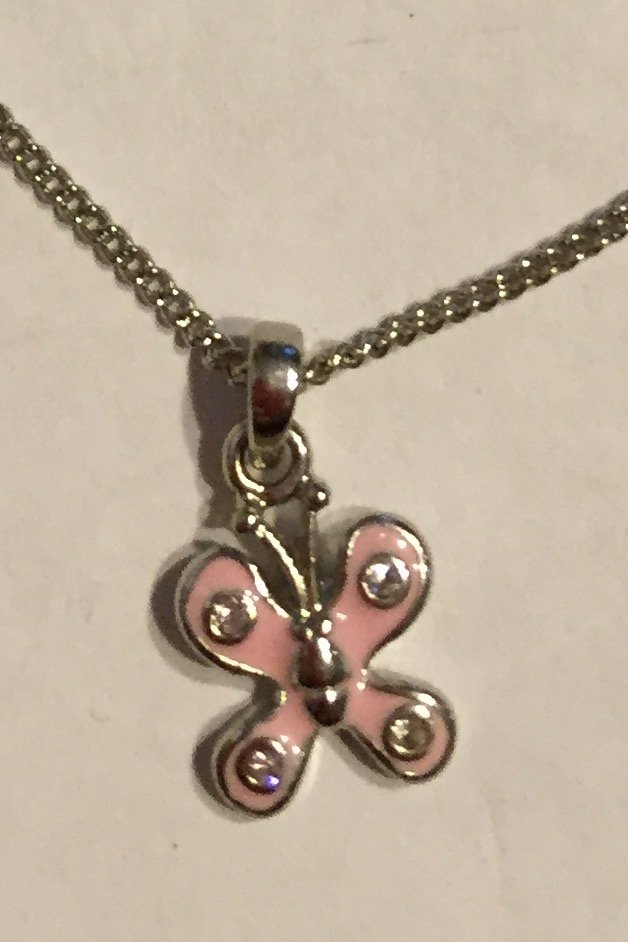 SOCIAL BUTTERFLY Retired lia sophia necklace - Pink 