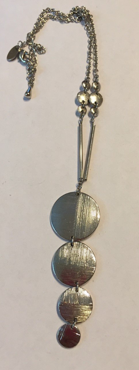 SPHINX Retired lia sophia necklace- Silver