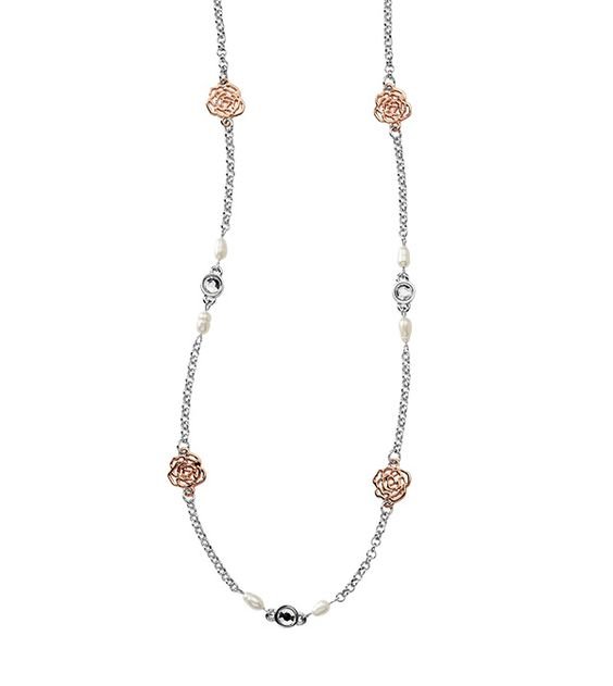 Tea Rose lia sophia necklace 