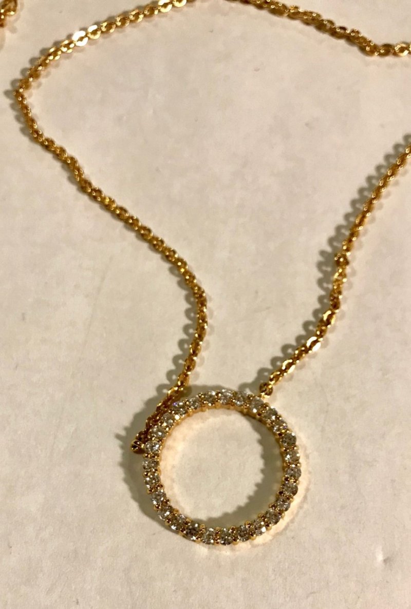 Reveal lia sophia necklace - gold