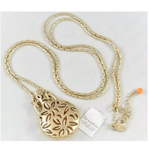 Tangy Retired lia sophia Long necklace