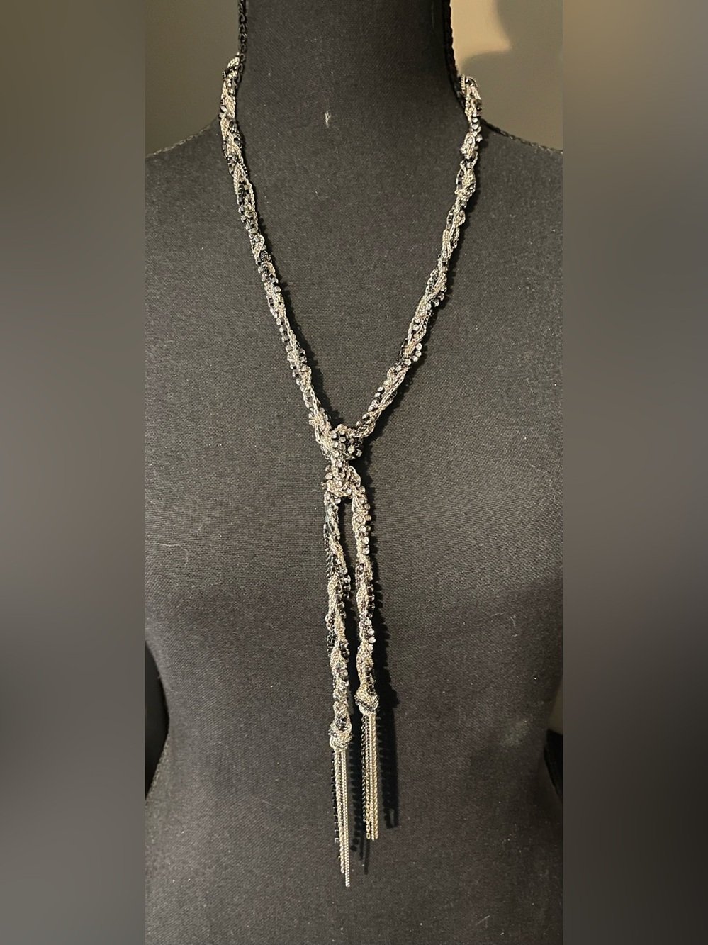 Adrienne Stella & Dot Lariat necklace 