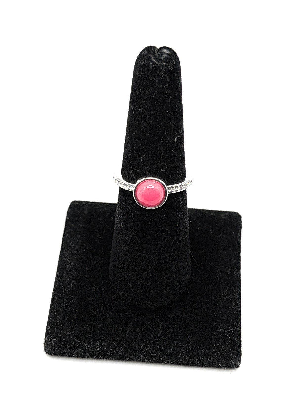 CANDY DOTS (Pink) Retired lia sophia ring Size 7