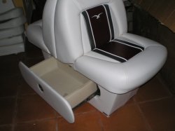 '.Back to back boat seat for Pro.'