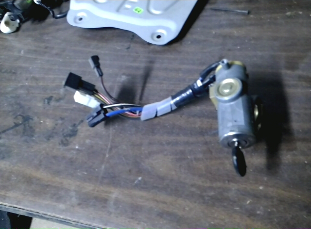 Ignition switch with wiring harness 000212