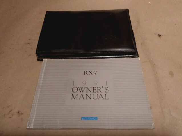 1991 owner`s manual