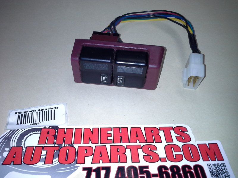 84-85 Rear wiper/ defroster switch 000101