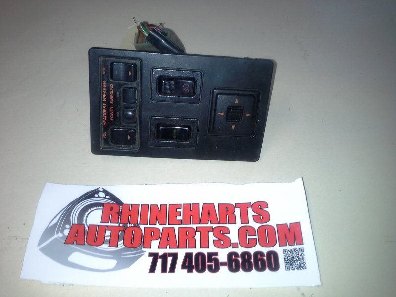 89-91 rx7 convertible center console switches 000435