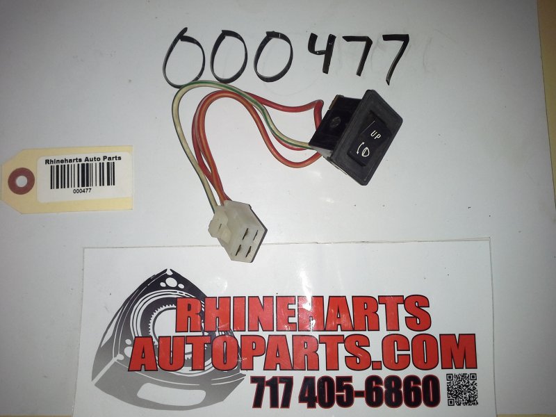 Headlight retractor switch for 83-85 rx7 000477