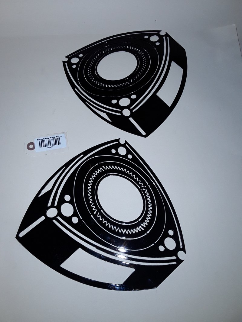 9 MAZDA ROTOR METAL SIGN 