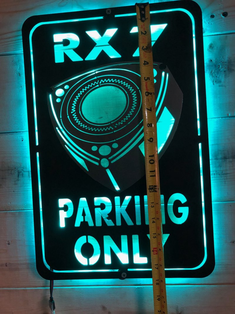 Image 2 of RX7  LED Parking Sign