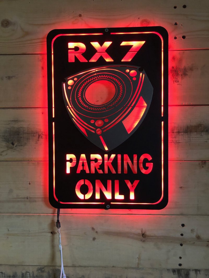 Image 3 of RX7  LED Parking Sign