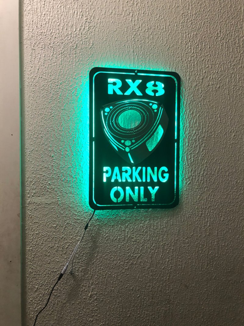 Image 1 of RX8  LED Parking Sign