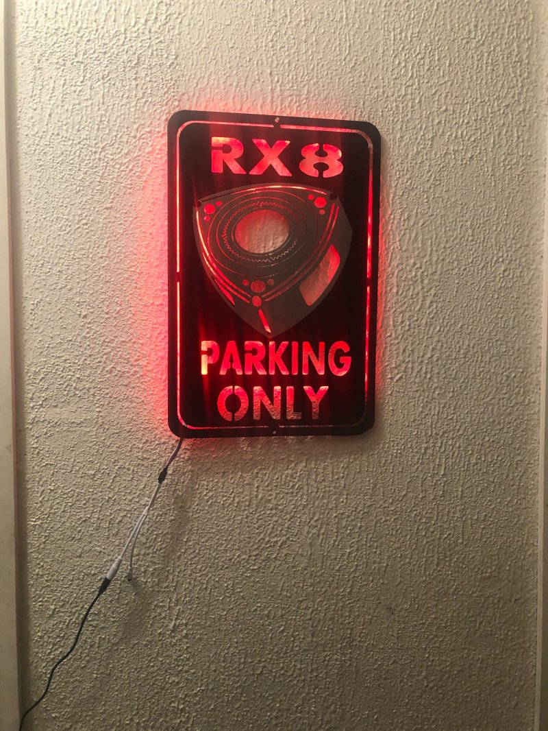 Image 2 of RX8  LED Parking Sign