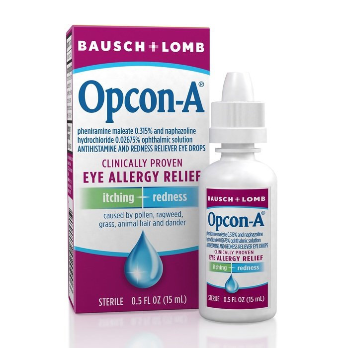 Bausch & Lomb Advanced Eye Relief Opcon-A Allergy Relief Drops 15 ml