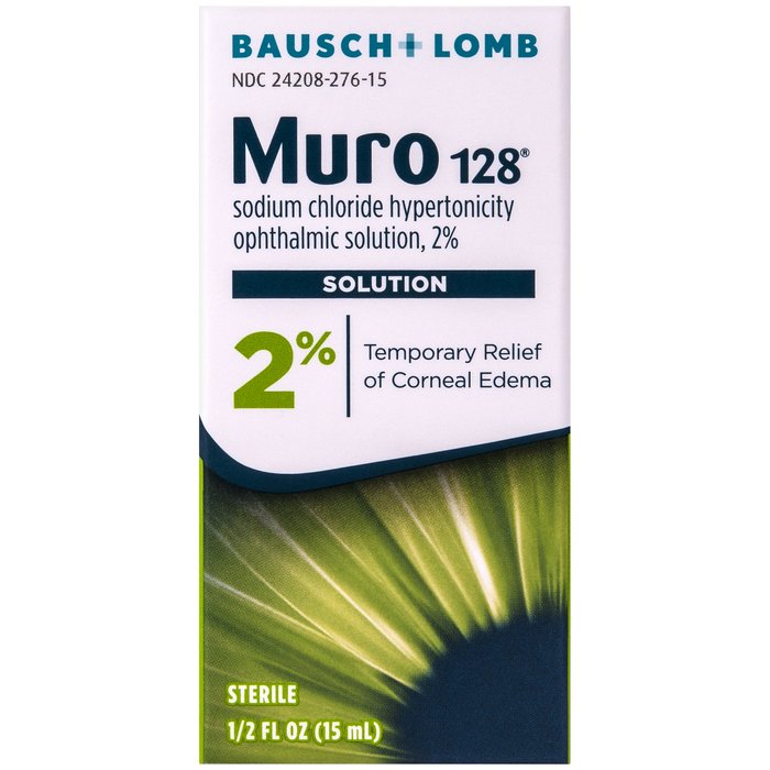 Bausch & Lomb Muro 128 2% Corneal Edema Drop 15 Ml.