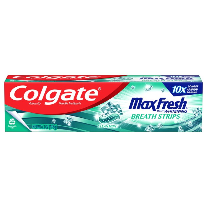 Colgate Max Fresh Toothpaste Mint 6.3 Oz