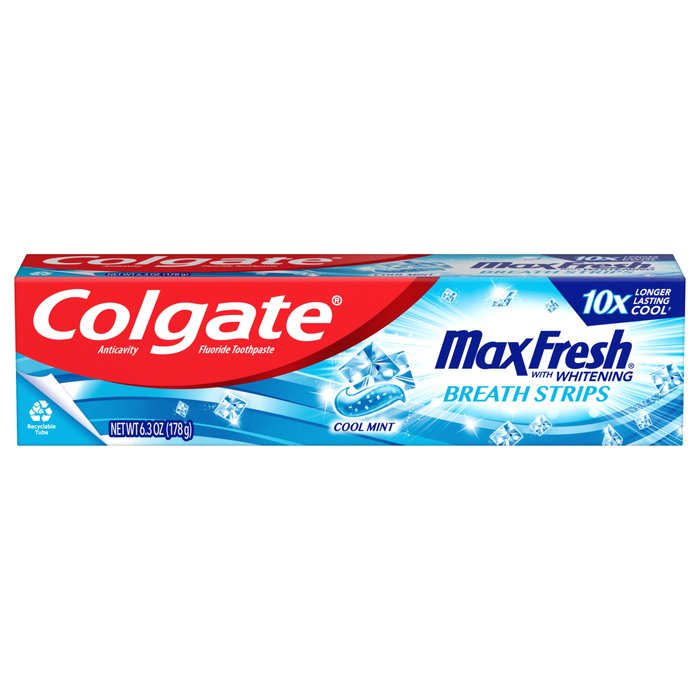 Image 0 of Colgate Max White Cool Mint Toothpaste 6.3 Oz