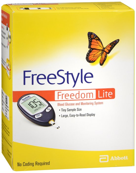 Image 0 of Freestyle Freedom Lite Meter By Abbott Diabetes Care Sales
