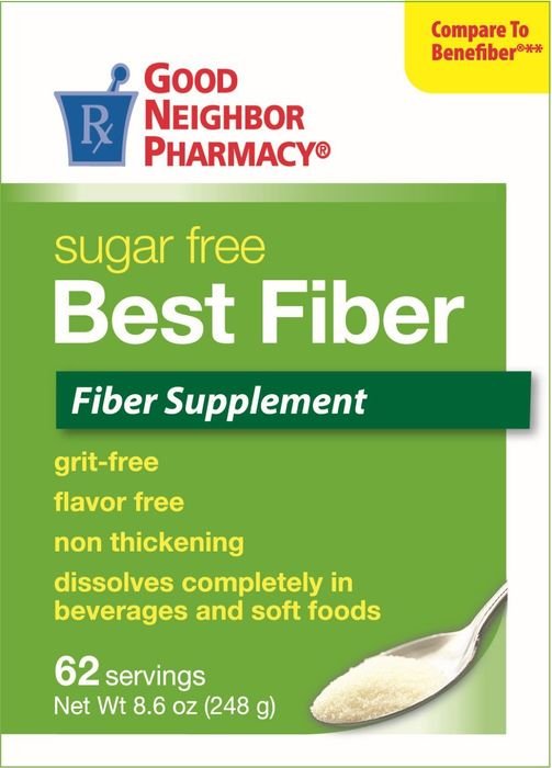 GNP Best Fiber Sugar Free Powd