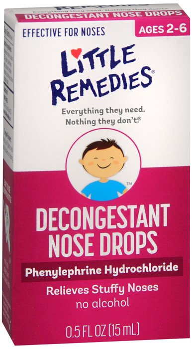 Little Noses Decongestant Nose Drop 0.5 Oz