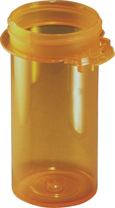 Image 0 of CENTOR Amber Plastic Vial Precs Pack 145 x 20 Dr