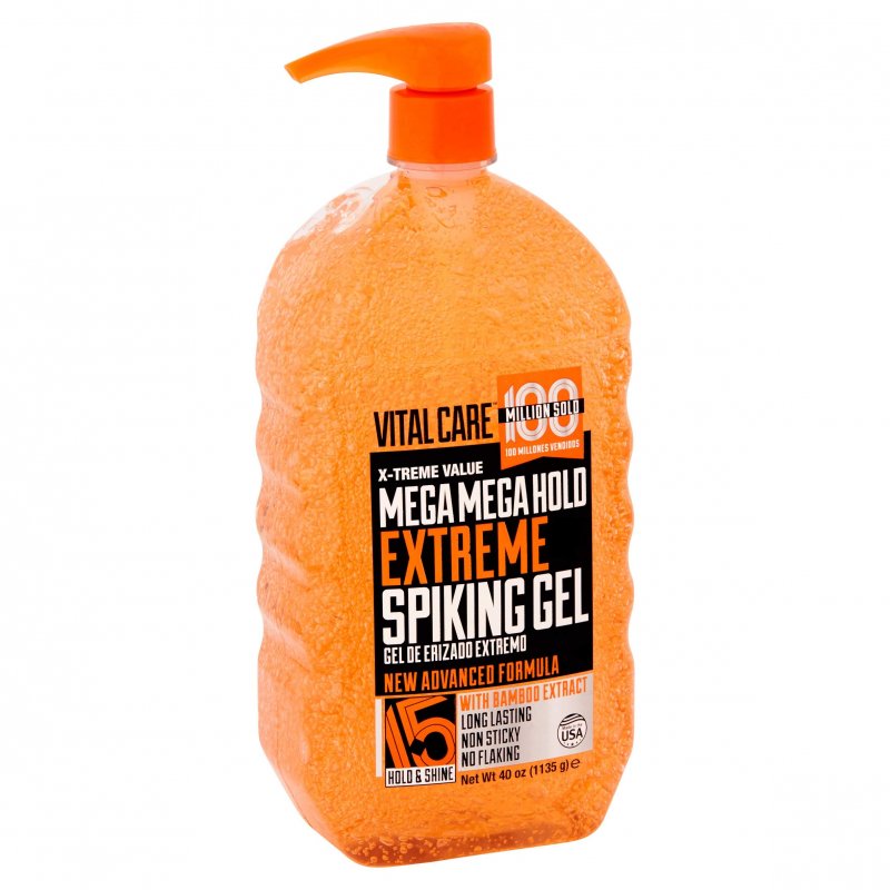 Image 0 of Vital Care Mega-Hold Spiking Gel With Pump Ultimate Control 40 oz