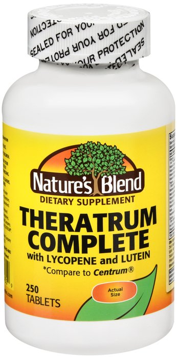 Naturels Blend Theratrum Complete Lutein Tablet 250 Tablet
