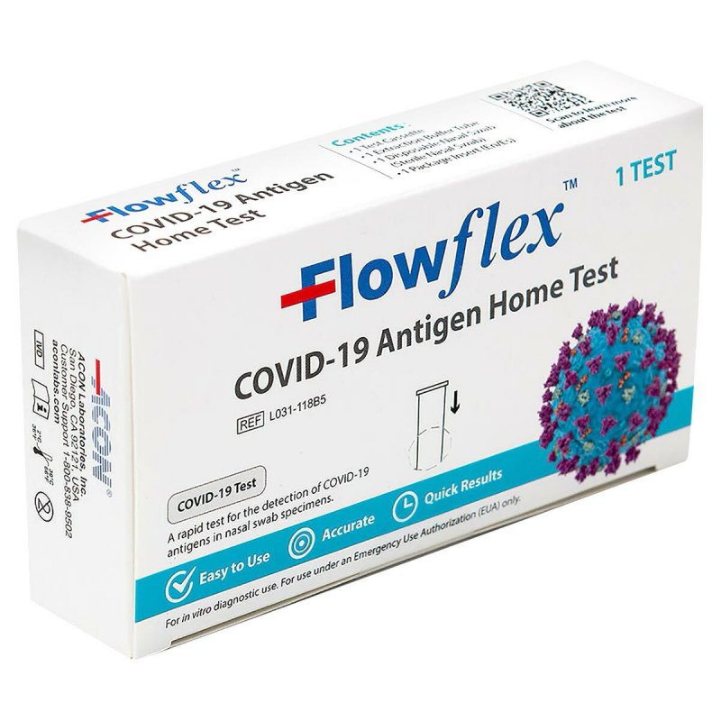 Image 1 of Flowflex COVID-19 Antigen Home Test (1 Count)