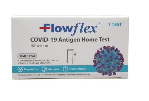 Image 0 of Flowflex COVID-19 Antigen Home Test (1 Count)